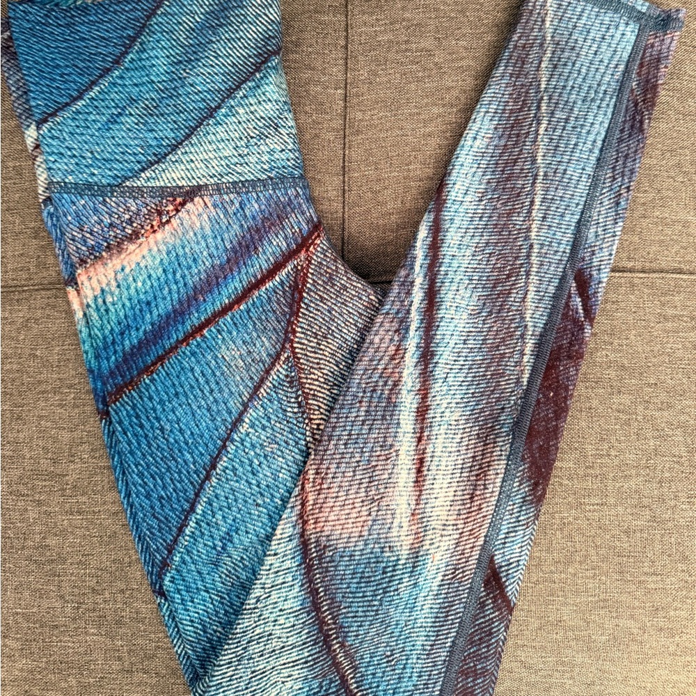 Niyama Sol Blue and Brown Leggings